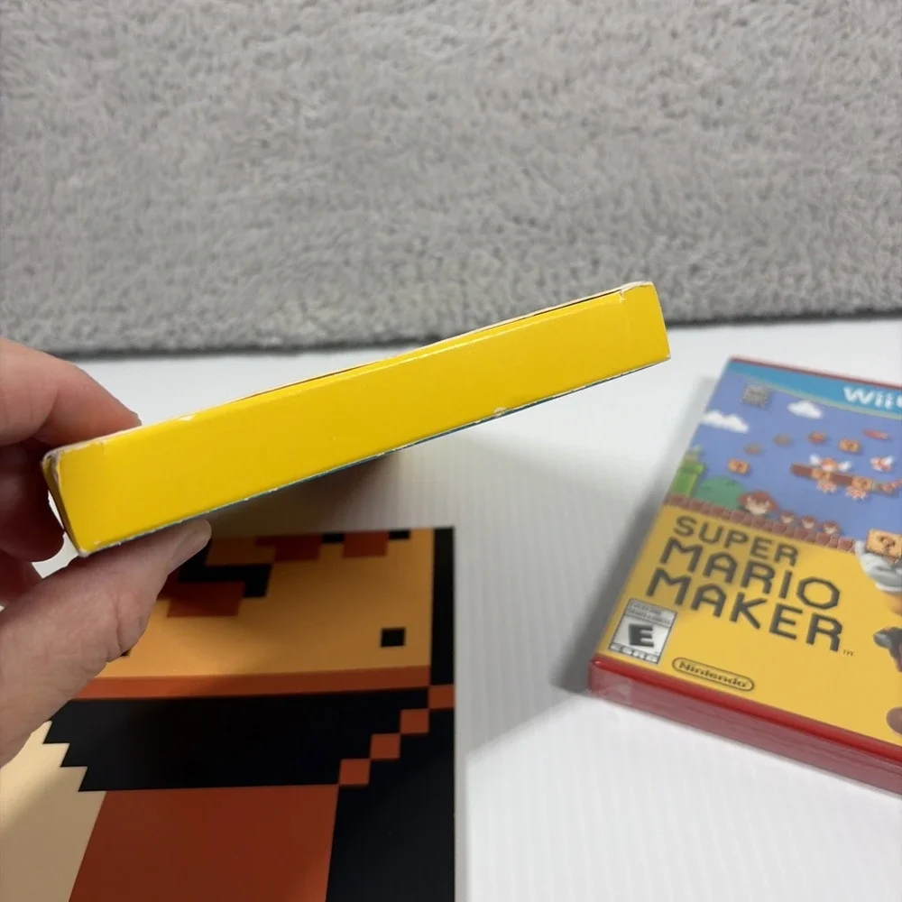 Super Mario Maker Wii U CIB Brand New Sealed Idea Book MINT